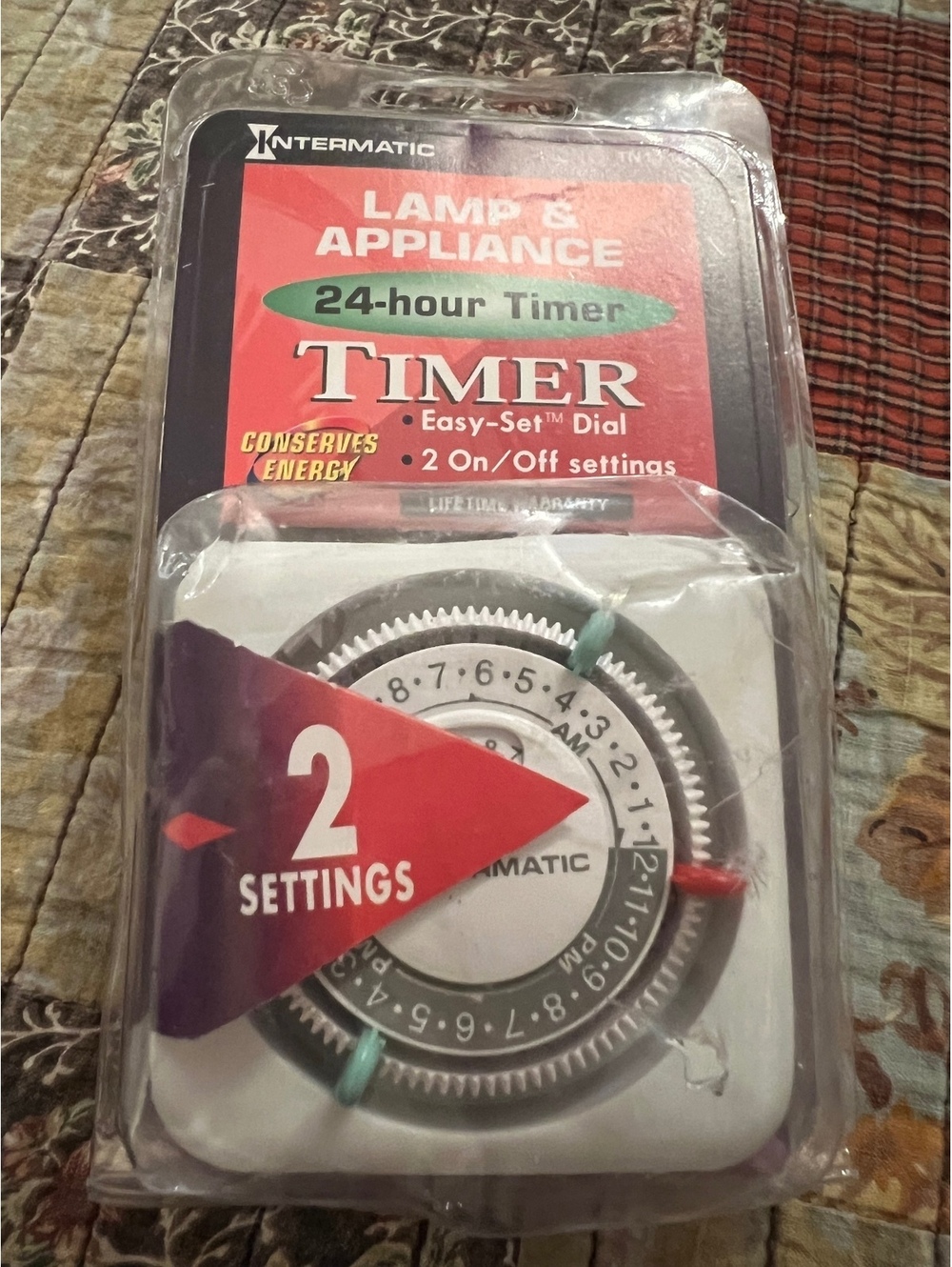 Intermatic TN111C lamp and appliance 24-hour timer
